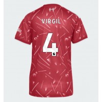 Liverpool Virgil van Dijk #4 Hjemmebanetrøje Dame 2026-27 Kortærmet